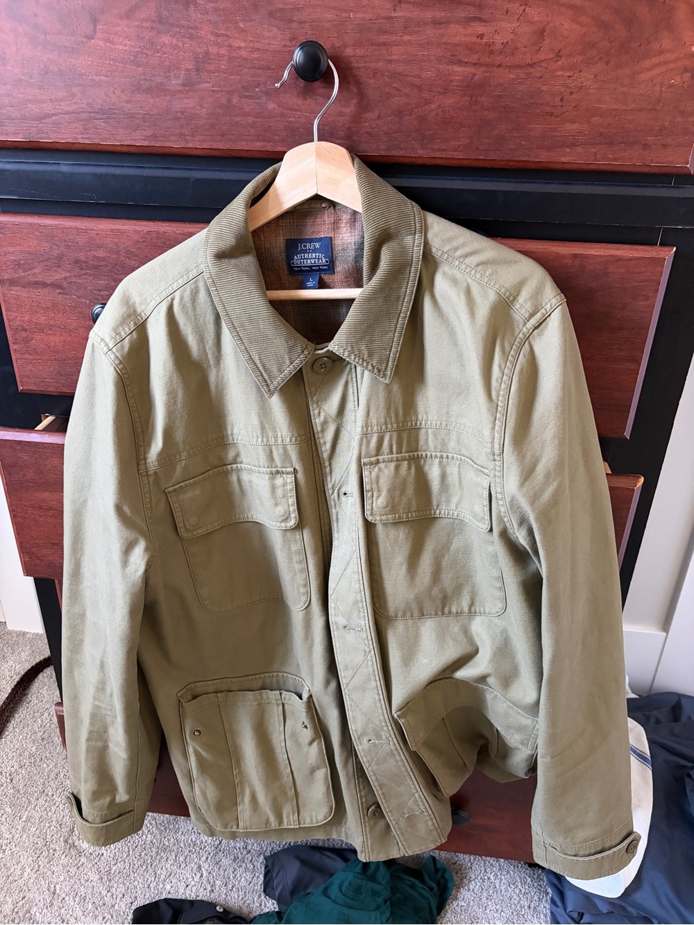 J. Crew Men’s Olive Field Jacket